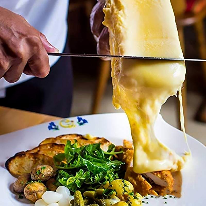 Aluminum Half Round Cheese Grill Electric Grill Melting Machine