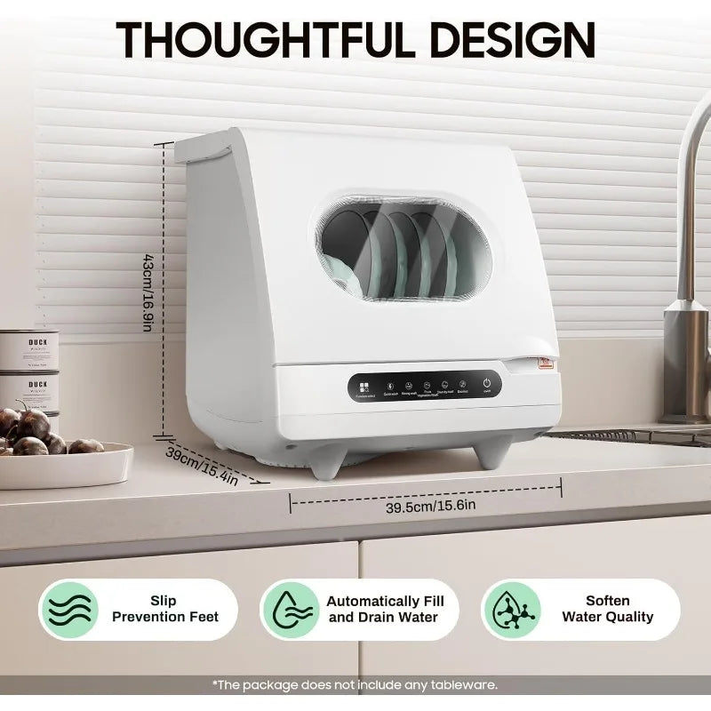 Automatic Dishwashing Machine Portable Spray Deep Cleaning Dishwasher
