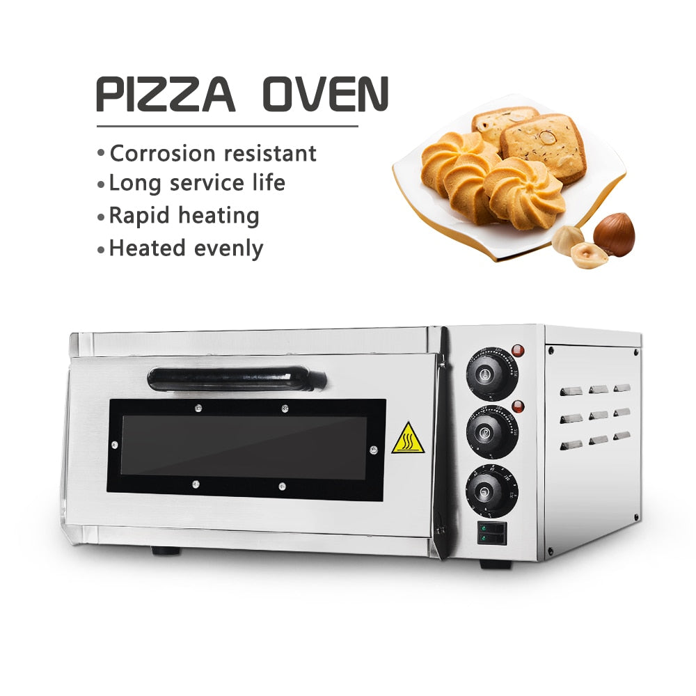Commercial Bread Maker Single Layer Baking Oven Machine With Timer