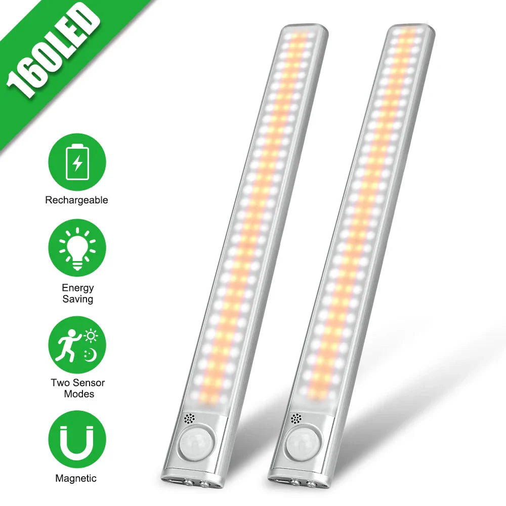 Light LED Lights With PIR Motion Sensor Light Smart Lamp For Kitchen