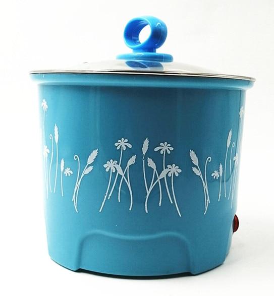 Stainless Steel Double Layer Mini Rice Cooker with Non-Stick Coating