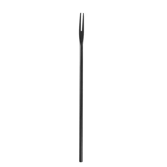 Stainless Steel Fruit Fork For Dessert Cake Snack Forks Tableware