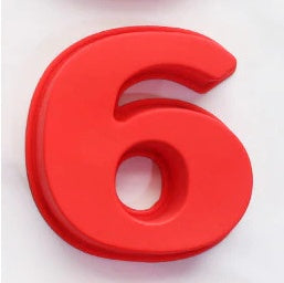 10" Silicone Number Cake Mold Perfect for Number Shaped Cakes