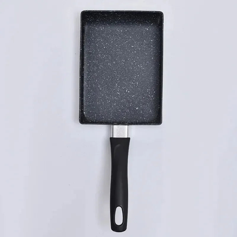 1pc Non stick Square Frying Pan Medical Stone Kitchen Cookware