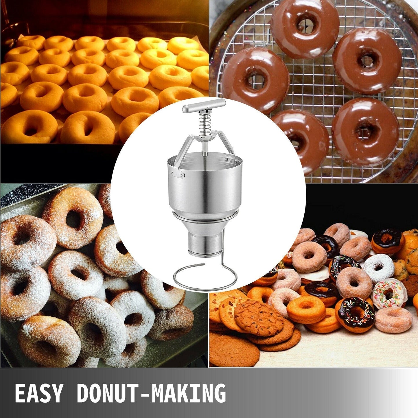 6 Adjustable Commercial Manual Donut Dropper Batter Dispenser
