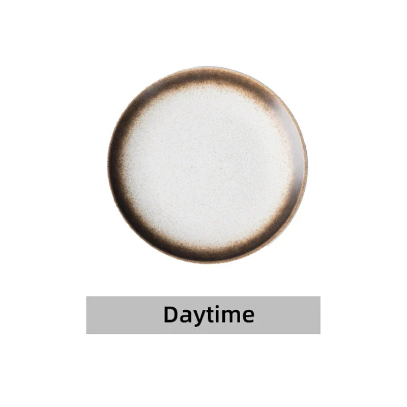 6/8/10" Deep Shallow Ceramic Dinner Dish Porcelain Tableware Plate