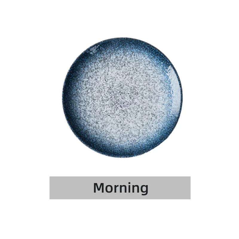 6/8/10" Deep Shallow Ceramic Dinner Dish Porcelain Tableware Plate