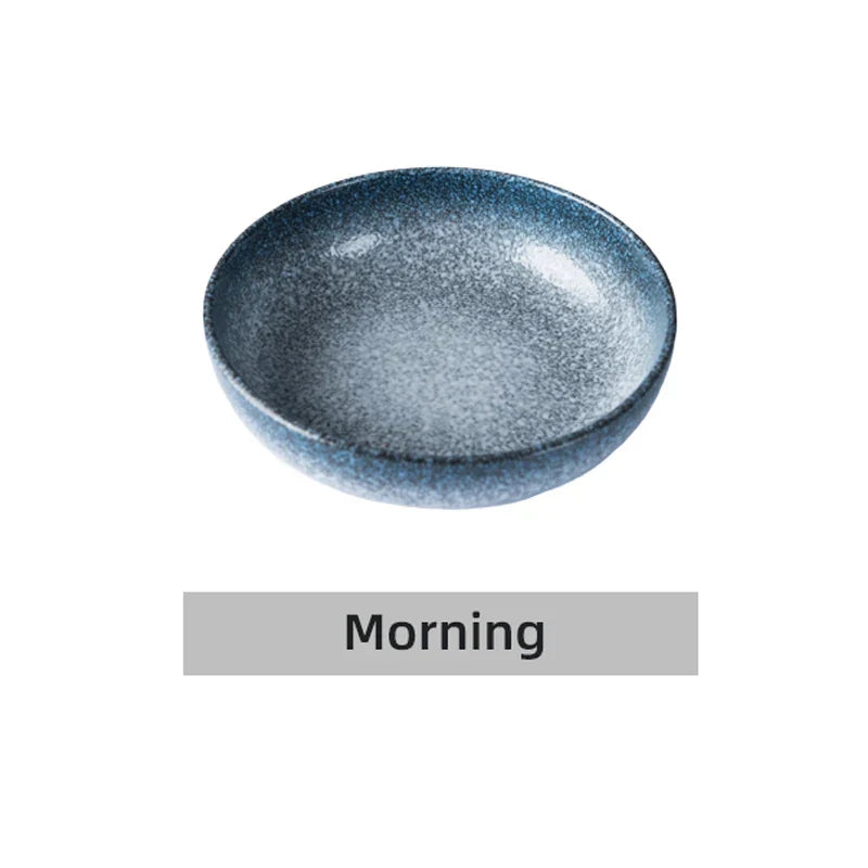 6/8/10" Deep Shallow Ceramic Dinner Dish Porcelain Tableware Plate