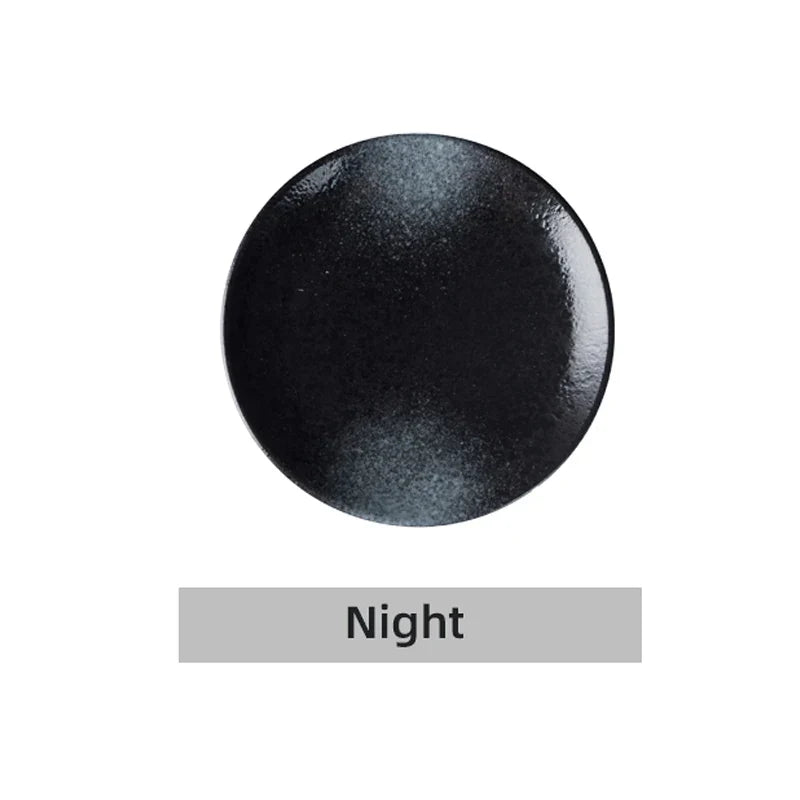 6/8/10" Deep Shallow Ceramic Dinner Dish Porcelain Tableware Plate