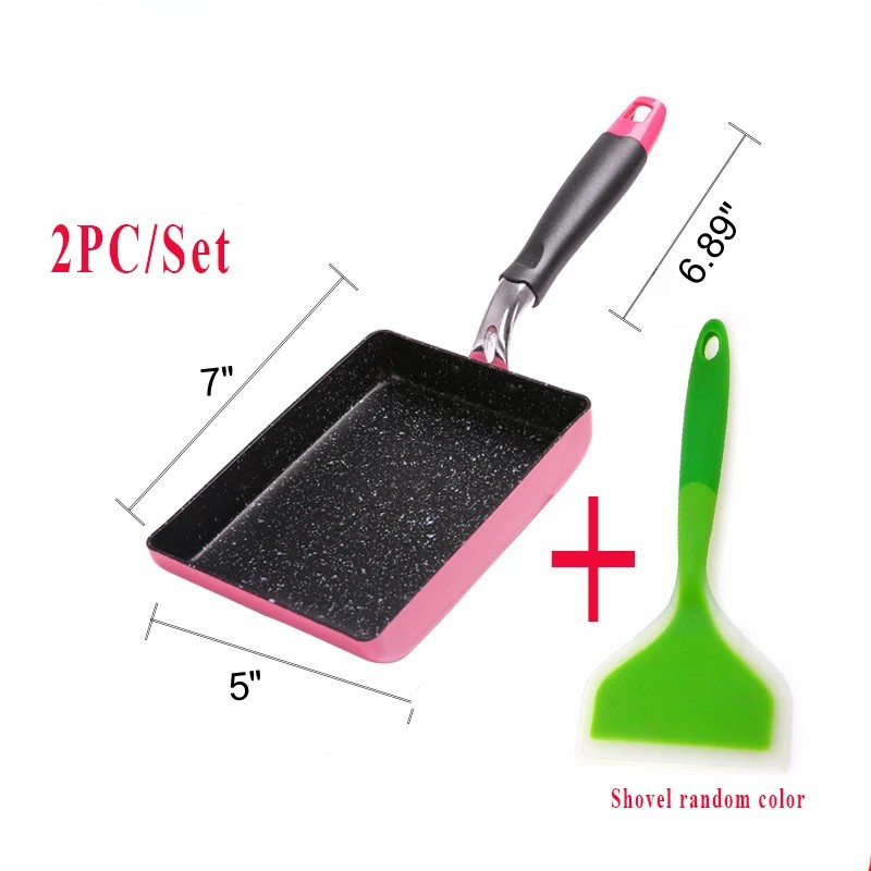 7" Non stick Frying Egg Pan Pancake Kitchen Pot Use for Gas Cooker