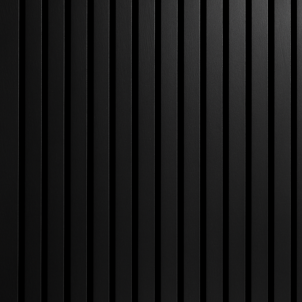 Premium Acoustic Slatted Wall Panel – Multiple Colours