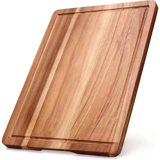 Acacia Wood Cutting Board With Handle Kitchen Chopping Board