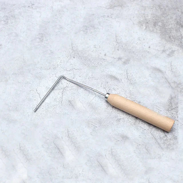 Aluminum Swedish Rosette Iron Maker Waffle Molds Funnel Cake Ring Maker