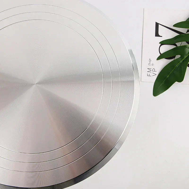 Baking Tools Aluminum Alloy Cake Turntable Cake Mounting Table