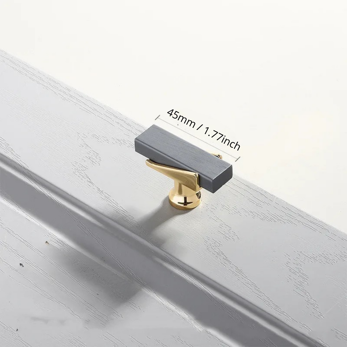 Cabinet Drawer Handle, Double Color Long Door Handle