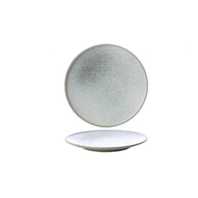 Ceramic Dinner Plate Sallow Salad Bowl Tableware Kitchen Dinner Plate