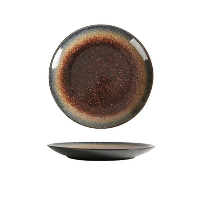 Ceramic Serving Dinner Plate Western Steak Dishes Dinnerware Tray