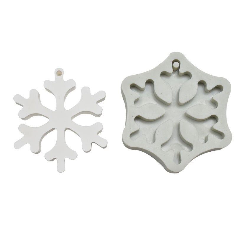 Christmas Theme Silicone Mold Perfect for Holiday Baking and DIY Craft