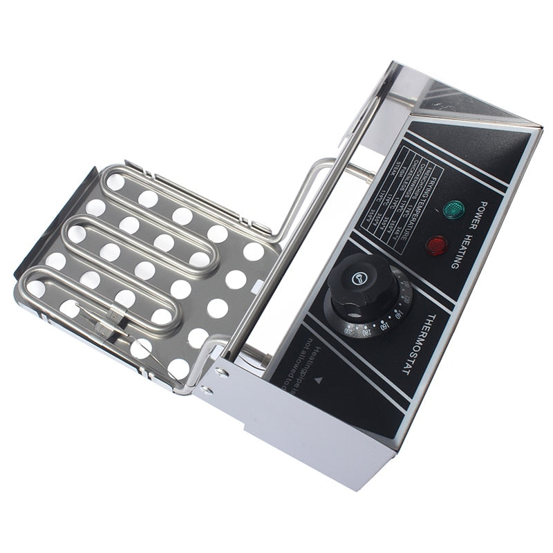 Commercial 9 Grid Stainless Steel Hot Pot Stove Electric Food Skewer