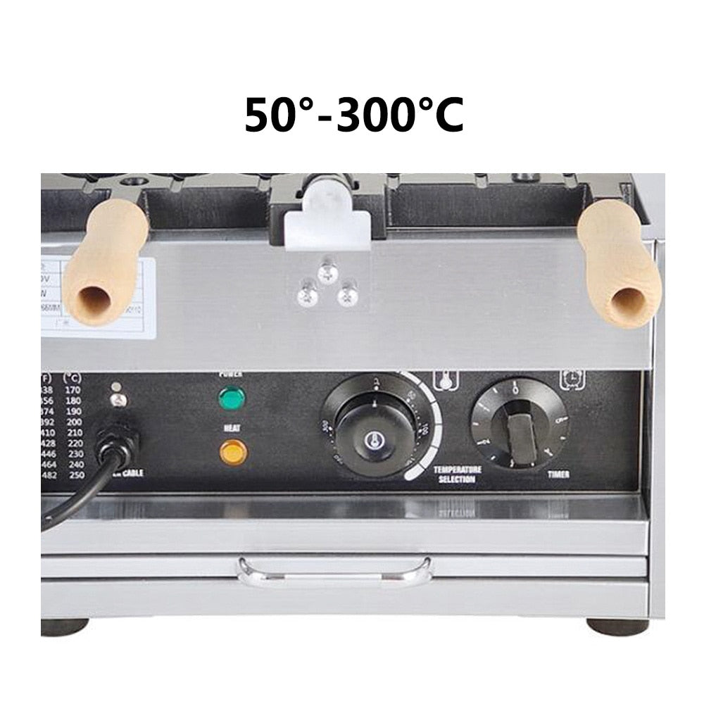 Commercial Candied Haws Electric Waffle Maker Skewers Waffle Machine