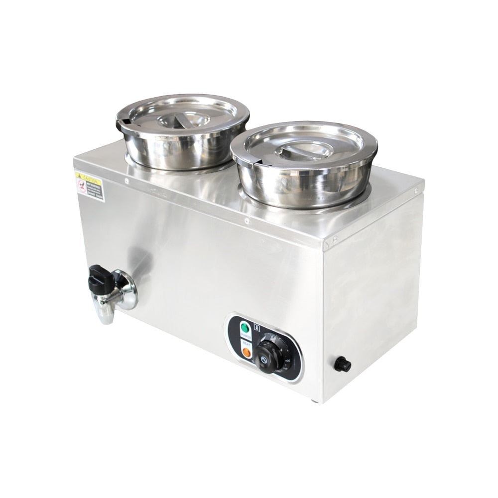 Commercial Grade Stainless Steel Bain Marie Buffet Food Warmer