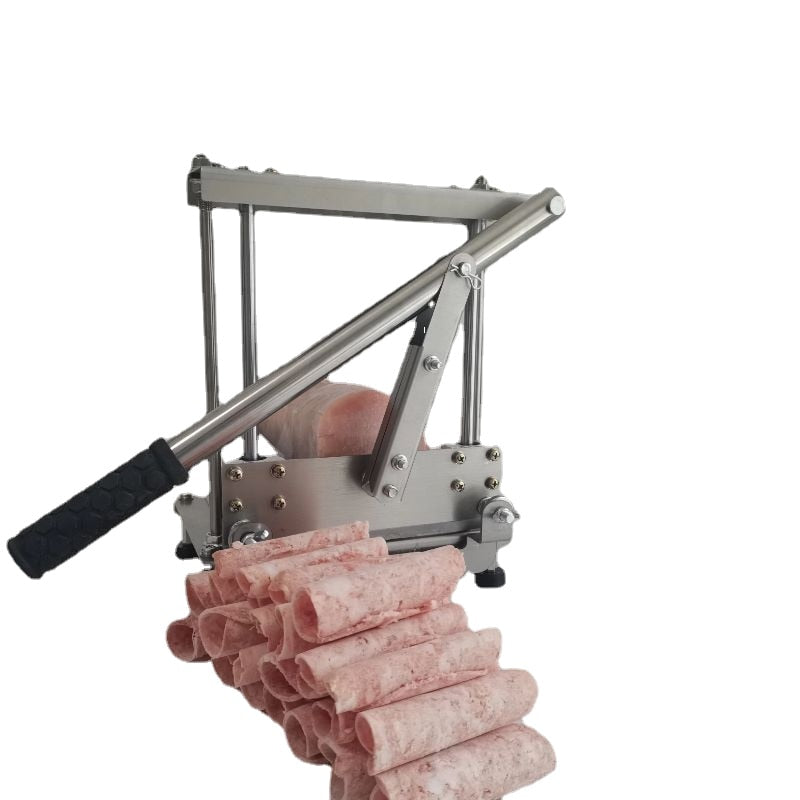 Commercial Manual Meat Chopping Machine Roll Meat Slicer