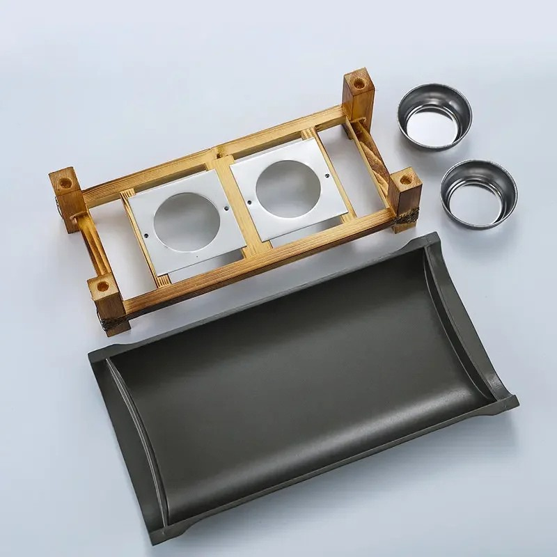 Commercial Non-stick BBQ Plate Baking Pan Grilled Fish Iron Plate