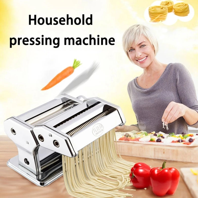 Commercial Pasta Noodle Maker Noodle Press Machine Roller Dough Cutter