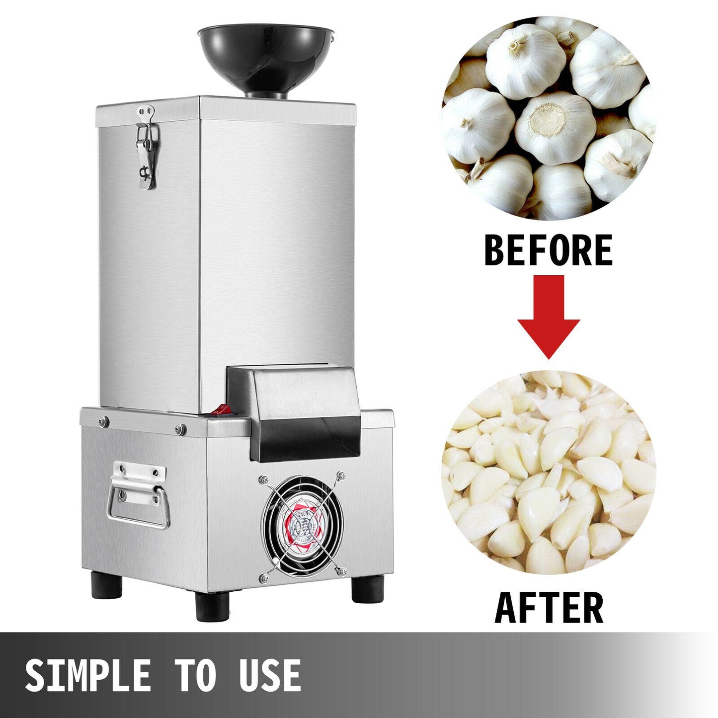 Commercial Stainless Steel Garlic Peeling Machine Electric Peeler