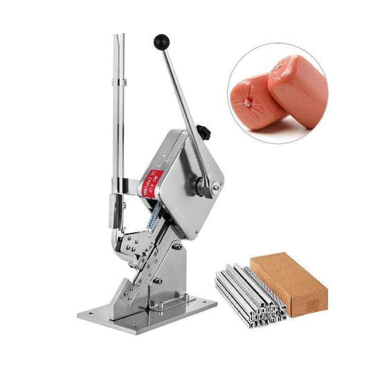 Commercial Stainless Steel Sausage Manual Portable Clipping Machine