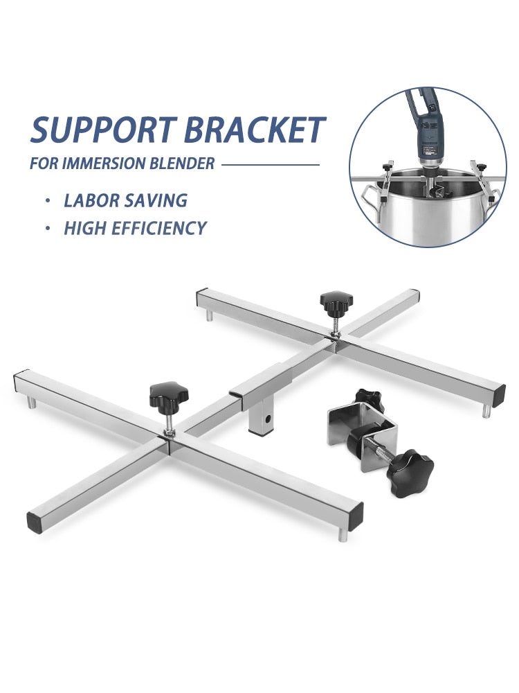 Commercial Support Bracket For Immersion Blender Stainless Steel