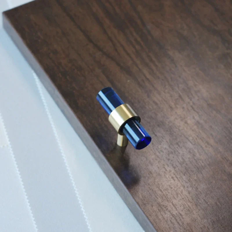 Crystal Cabinet Drawer Handle and Door Knob Small T Bar Handle