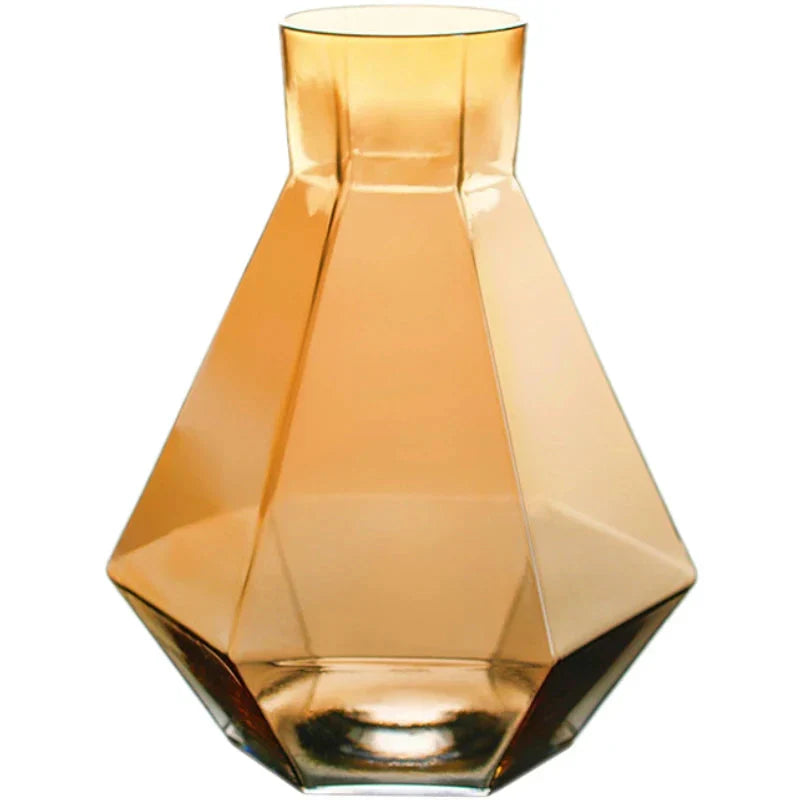 Diamond Type Glass Water Bottle Pitcher Drinkware Creative Drinkware