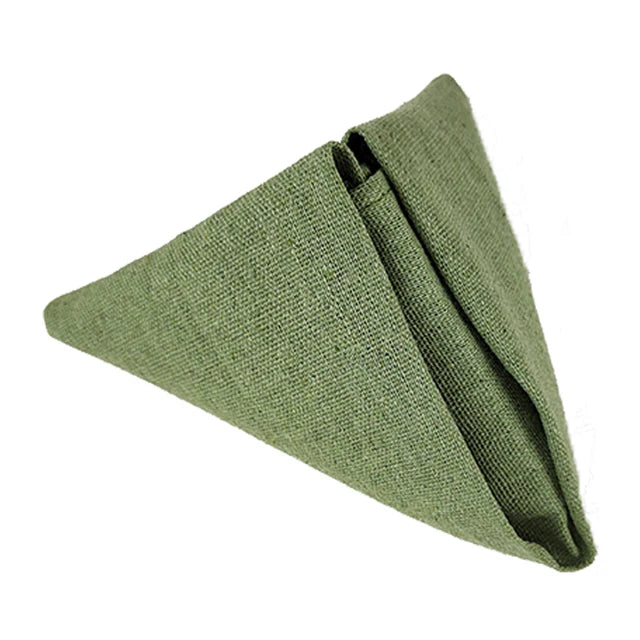 Dinner Cloth Napkin Set of 4 Pack Cotton Blend Linen Fabric Table Mat