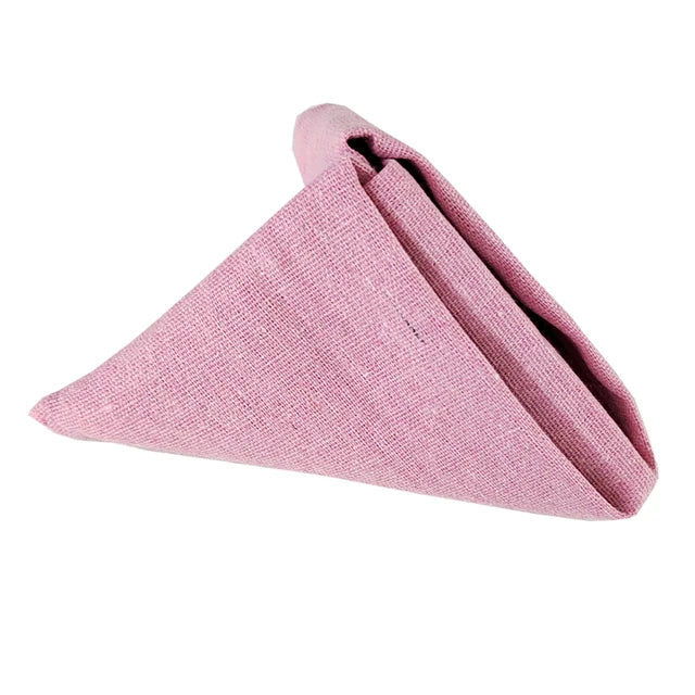 Dinner Cloth Napkin Set of 4 Pack Cotton Blend Linen Fabric Table Mat