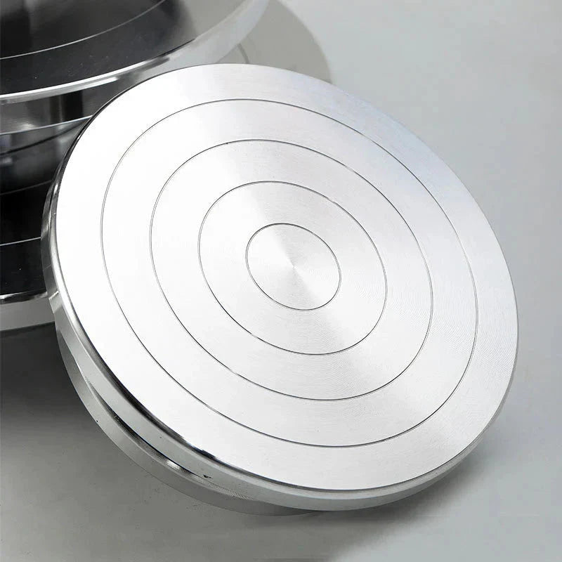 Double Side Cake Turntable Flower Mounting Turntable Cake Turntable