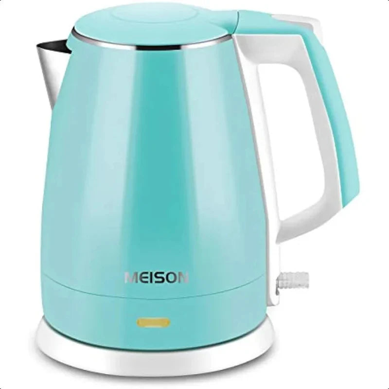 Double Wall Water Boiler Heater Stainless Steel Cool Touch Tea Kettle