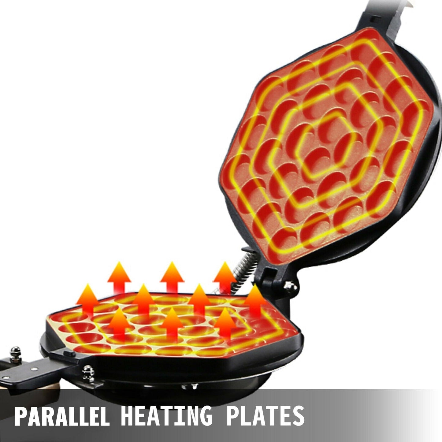 Egg Bubble Electric Commercial Nonstick Waffle Making Machine