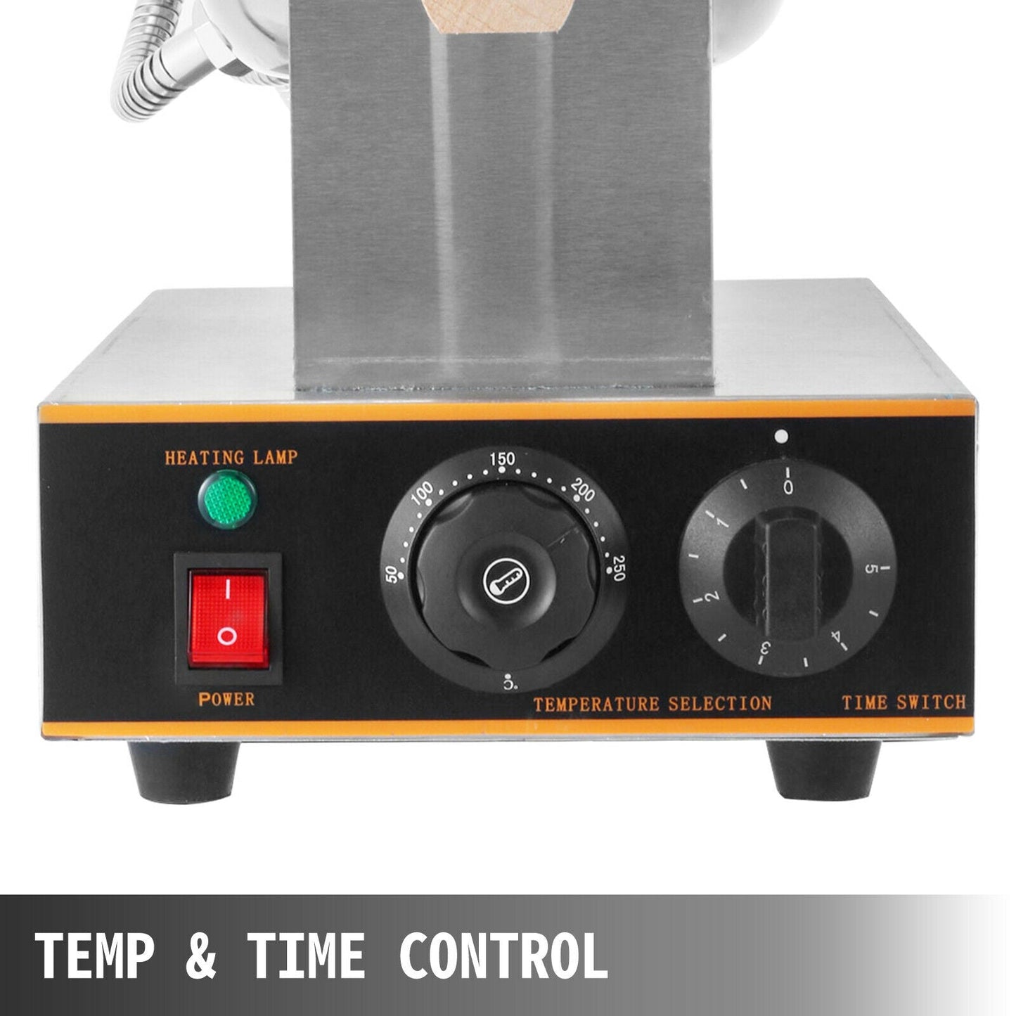 Egg Bubble Electric Commercial Nonstick Waffle Making Machine