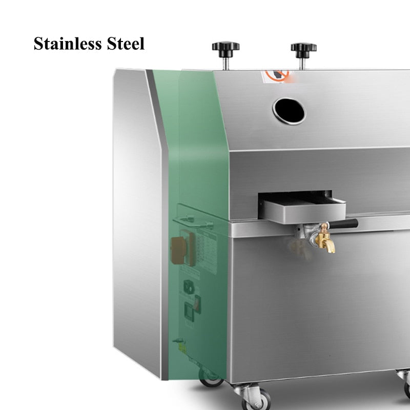 Electric Sugarcane Juicer Commercial Stainless Steel Fresh Press