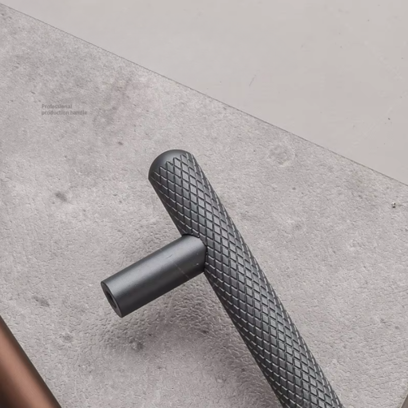 Elegant Cabinet Drawer Door Furniture Knurled Handle and Door Knob
