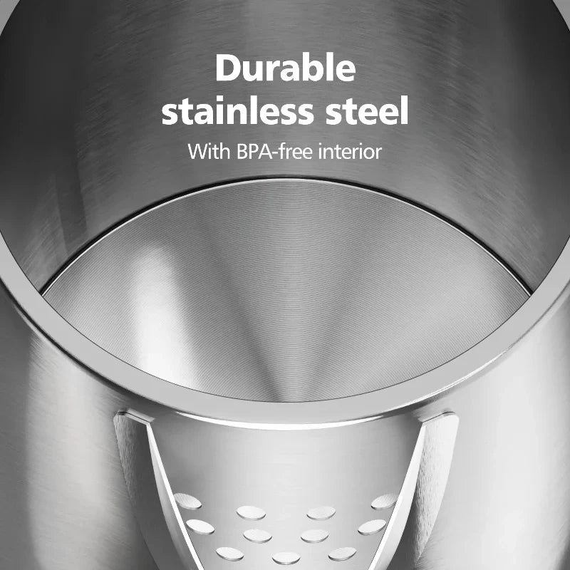Fast Boiling Stainless Steel Electric Tea Kettle with LED Indicator
