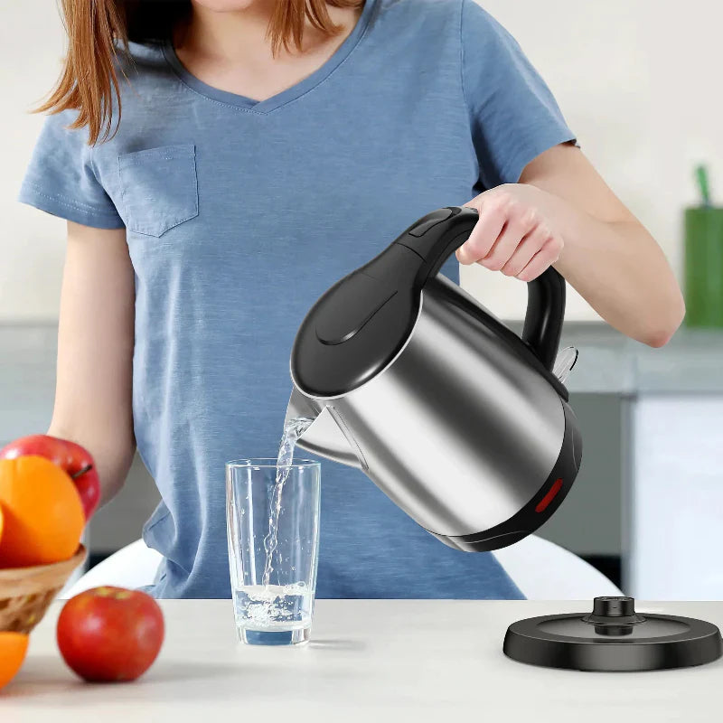 Fast Boiling Stainless Steel Electric Tea Kettle with LED Indicator