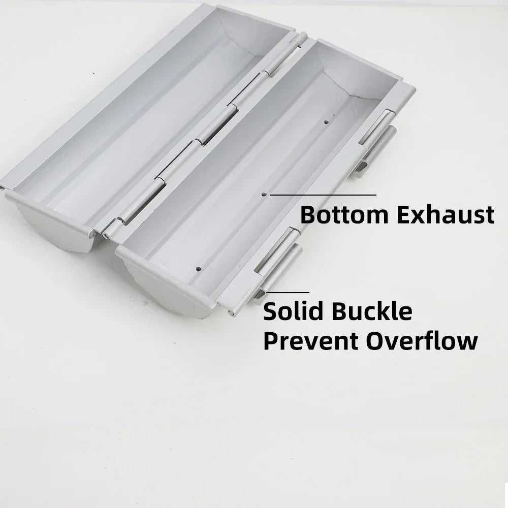 Flower Cylinder Shape Cookie Bread Mold Nonstick Mould Baking Tool