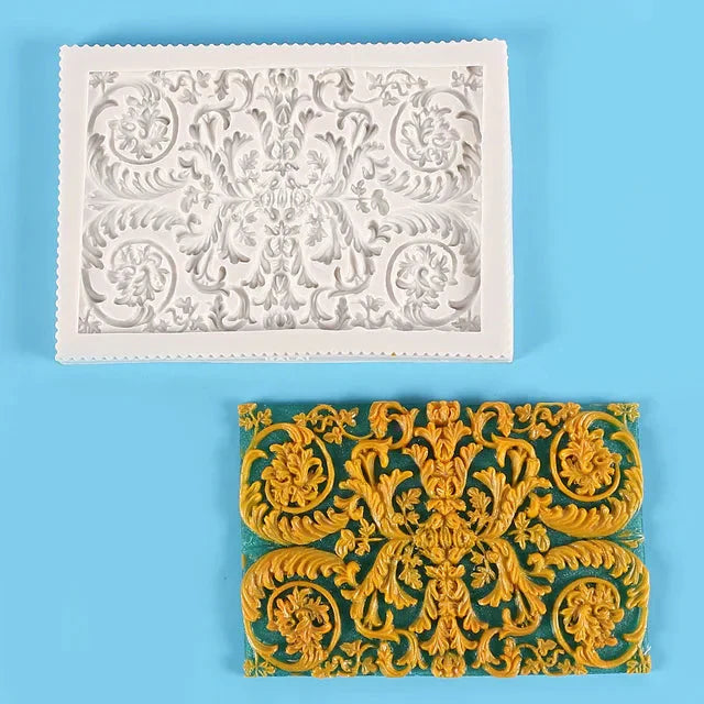 Flower Fondant Cake Edge Decoration Silicone Mold DIY Baking Tools