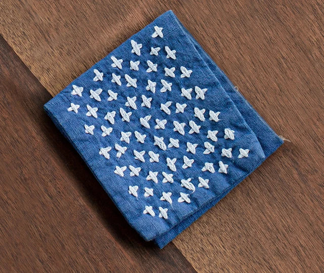 Handmade Cotton Linen Dishcloth Japanese Style Table Napkins Towel