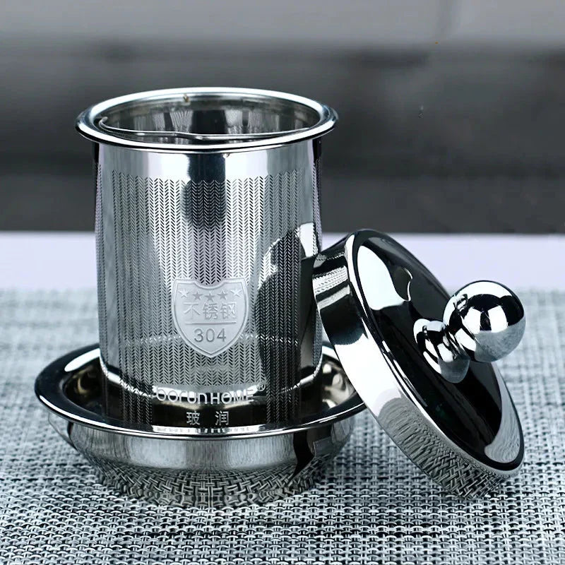 Heat Resistant Clear Glass Teapot Household Thickened Tea Kettle