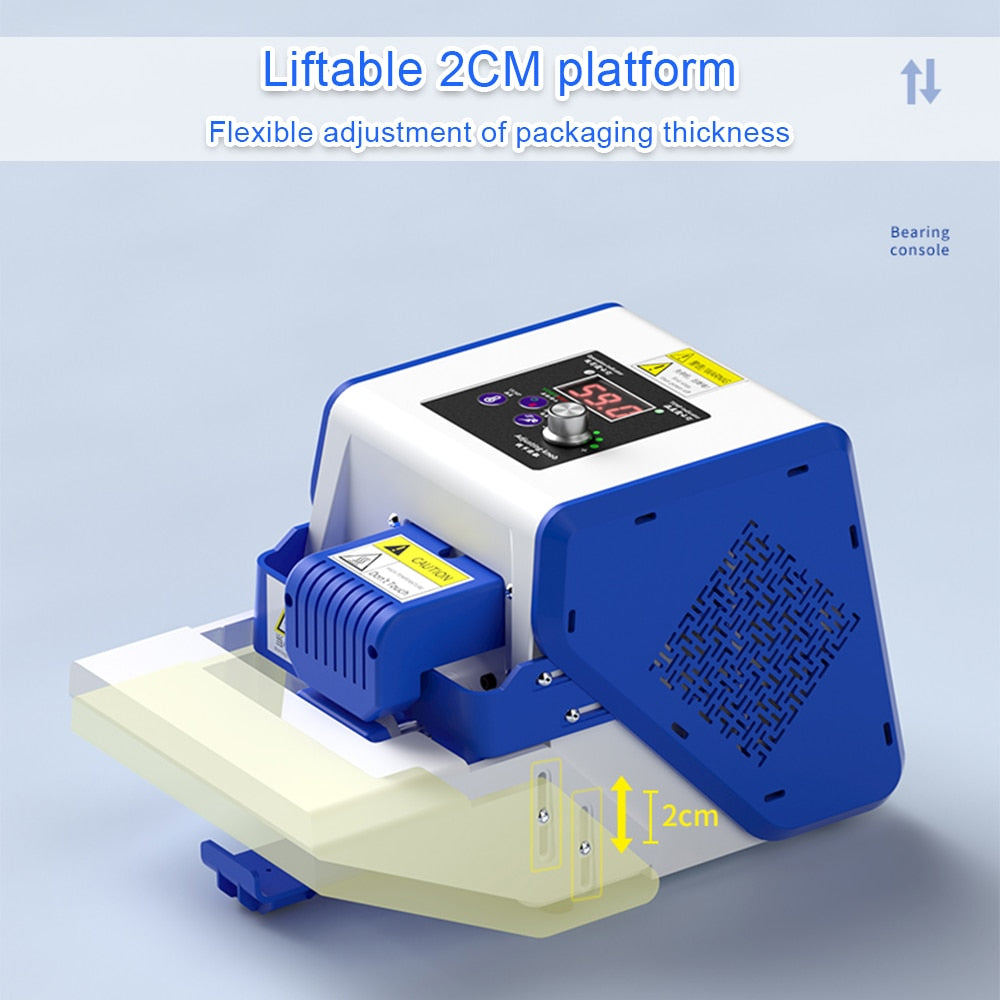 Heat Sealing Machine Thermal Plastic Fully Commercial Automatic Sealer