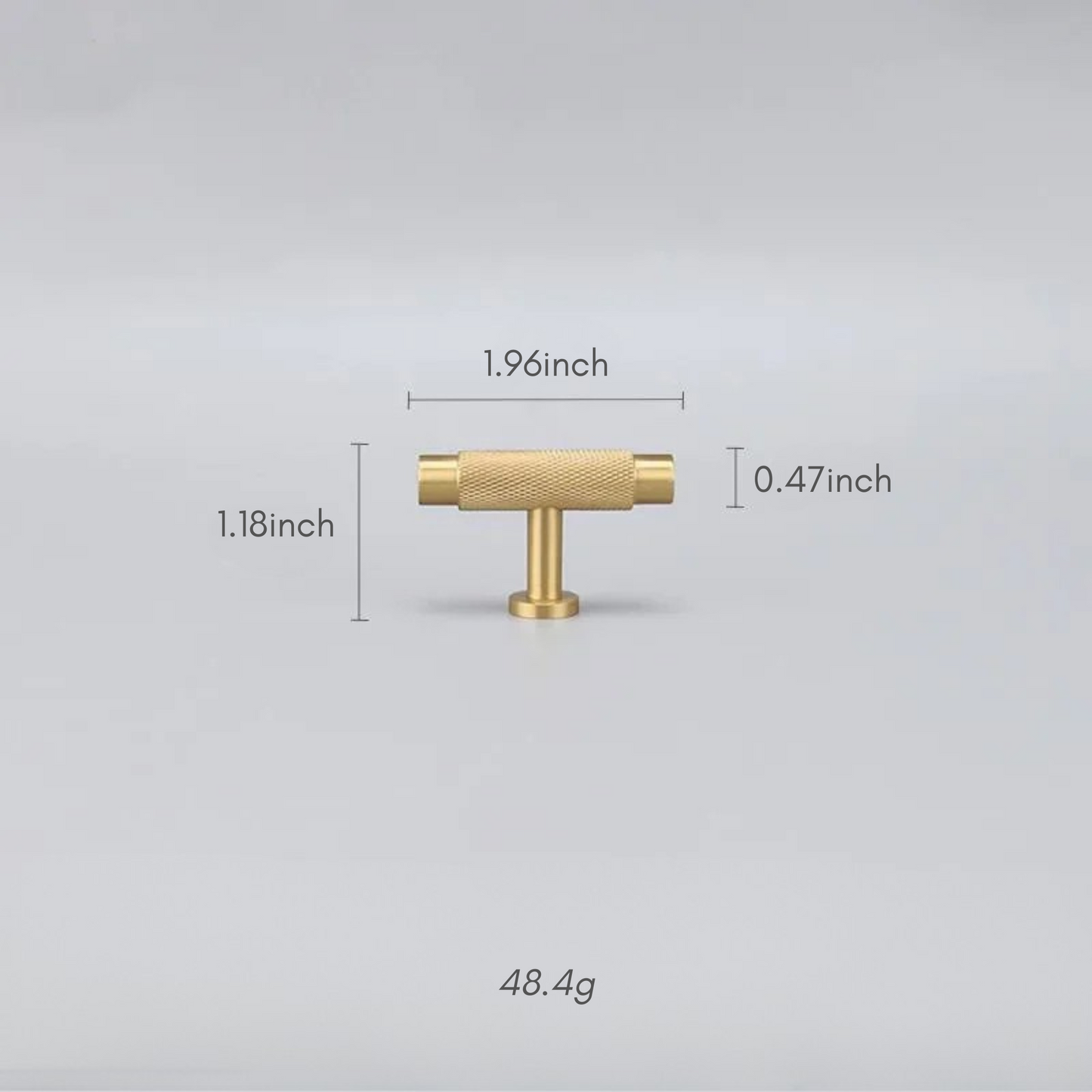 High End Cabinet Drawer Handle and Door Knob in 2 Modern Design