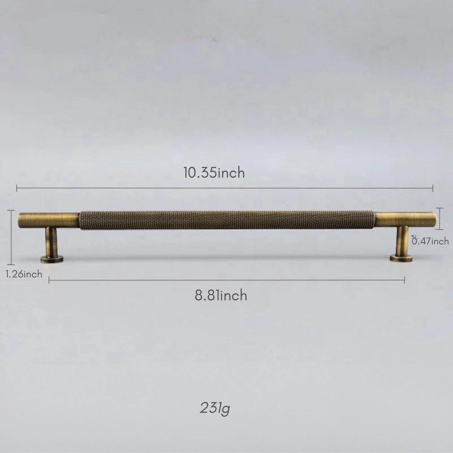 High End Cabinet Drawer Handle and Door Knob in 2 Modern Design